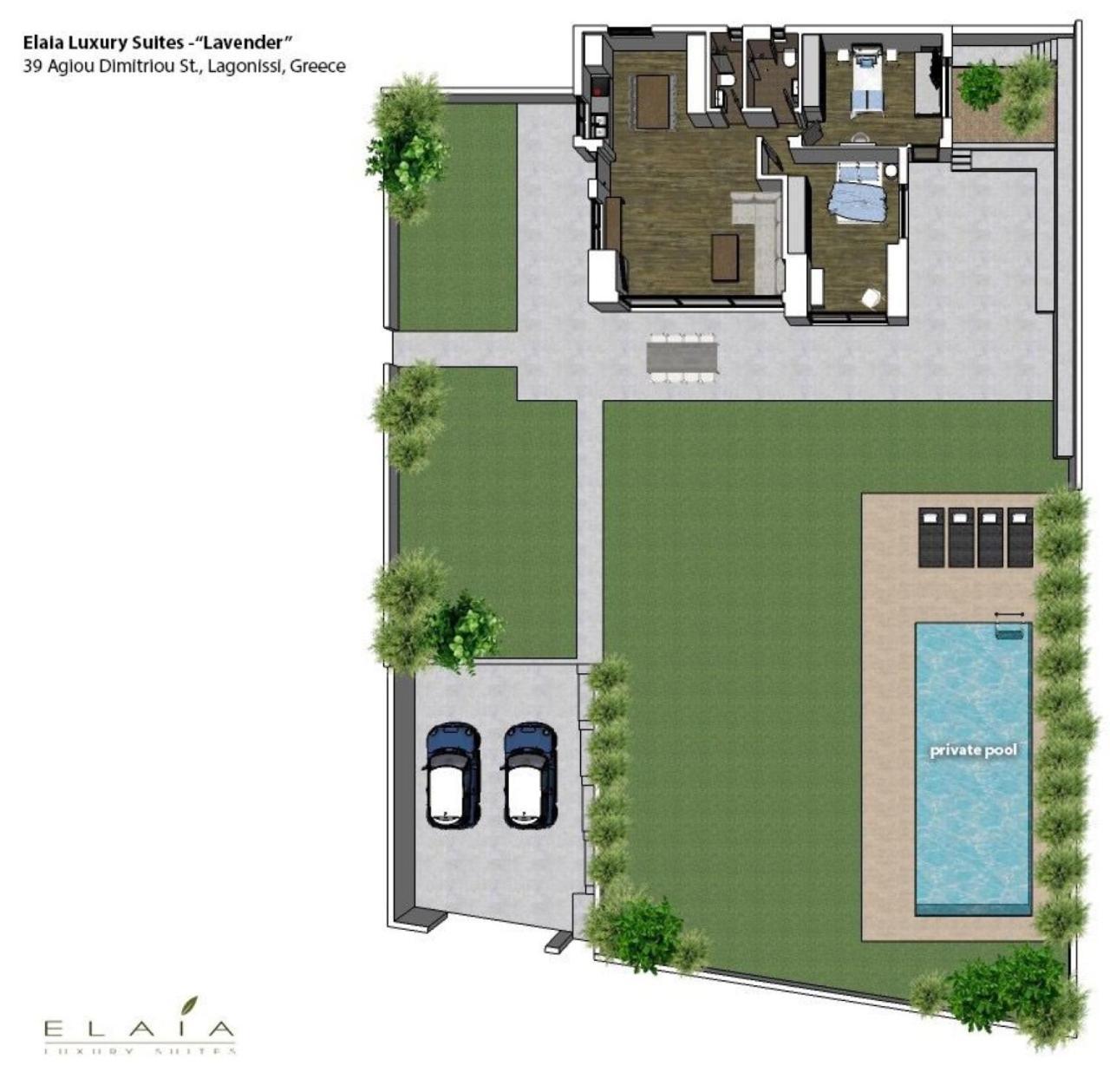 Elaia Luxury Suites Лагонисси Экстерьер фото